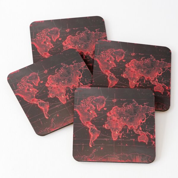 Item preview, World Map in Red Alert designed and sold by Rodrigo Gyodai.