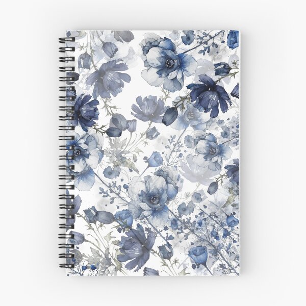 Item preview, Mystical Blue Flowers designed and sold by aboniteblanc.