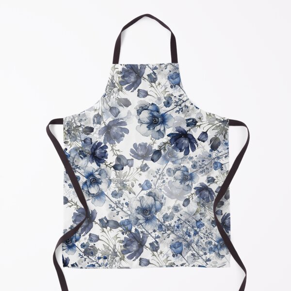 Item preview, Mystical Blue Flowers designed and sold by aboniteblanc.