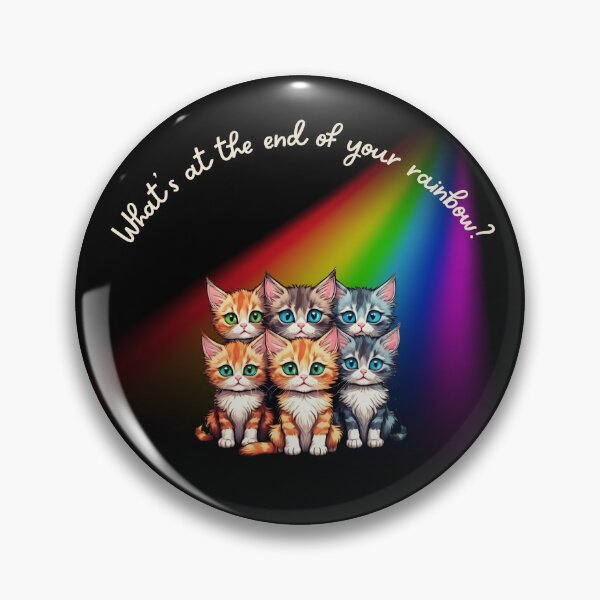 Item preview, What's at the end of your rainbow? designed and sold by Crazy Before Cats.