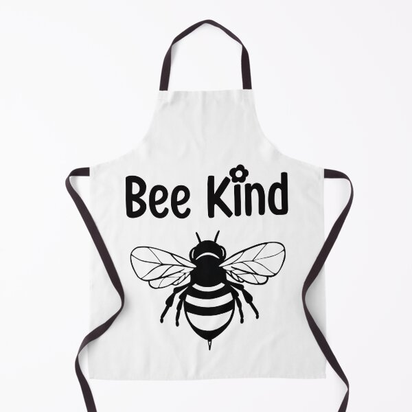 Item preview, Bee kind , black and white bee , positive inspirational be kind designed and sold by Inktown.