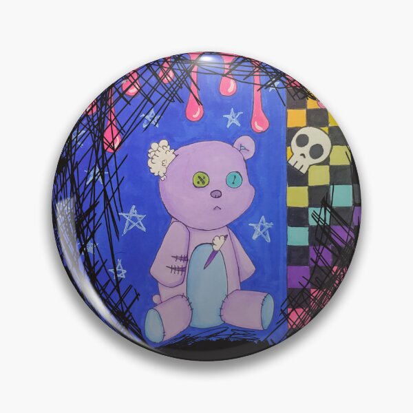Item preview, Scenemo Teddy Bear designed and sold by SoftGayCryptids.