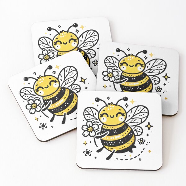 Item preview, Happy Flower Bee designed and sold by JH0816.