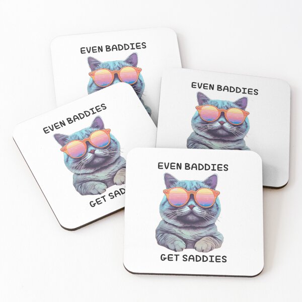 Item preview, Baddies get Saddies designed and sold by meganhuizer.