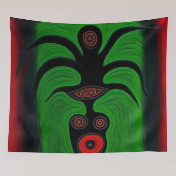 Item preview, Spooky Abstract Art  designed and sold by TheDarkWardrobe.