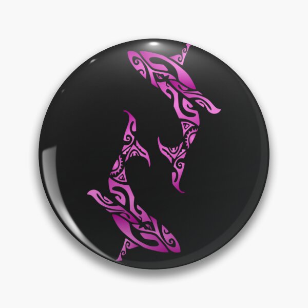 Item preview, KOHOLA (whale) - purple designed and sold by Nesian-Tahiti.
