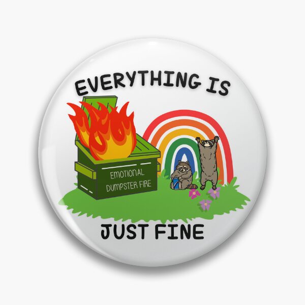 Item preview, Everything is just fine designed and sold by meganhuizer.