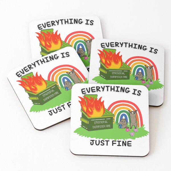 Item preview, Everything is just fine designed and sold by meganhuizer.