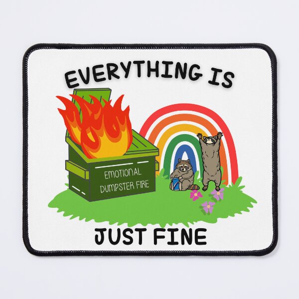 Item preview, Everything is just fine designed and sold by meganhuizer.