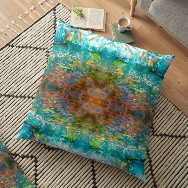 Impressionist Opal Floor Pillow