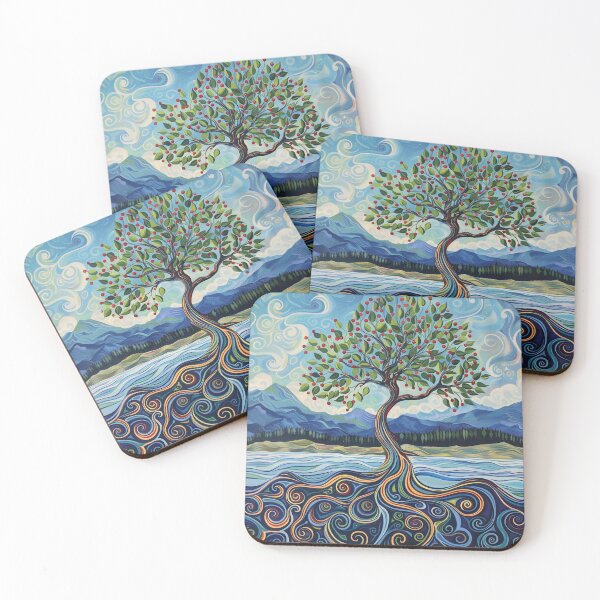 Item preview, A tree with roots that intertwine and dance in the water designed and sold by dcrc.