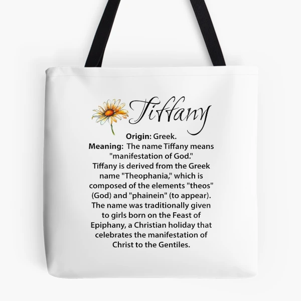 Name meaning Tiffany