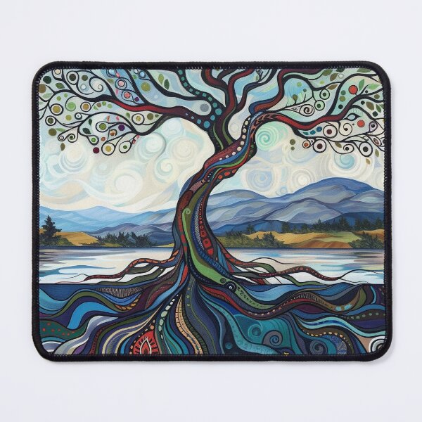 Item preview, A tree with roots that intertwine and dance in the water designed and sold by dcrc.