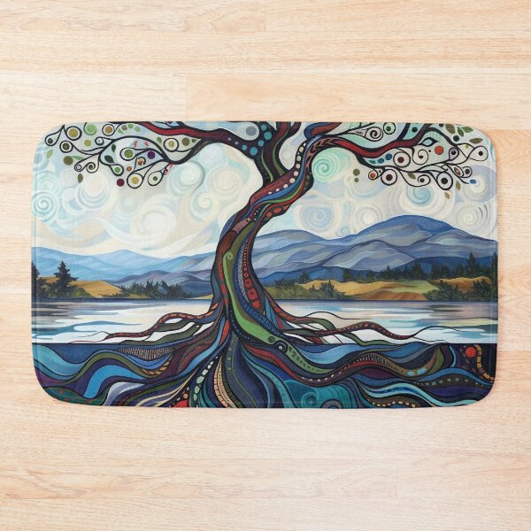 Item preview, A tree with roots that intertwine and dance in the water designed and sold by dcrc.
