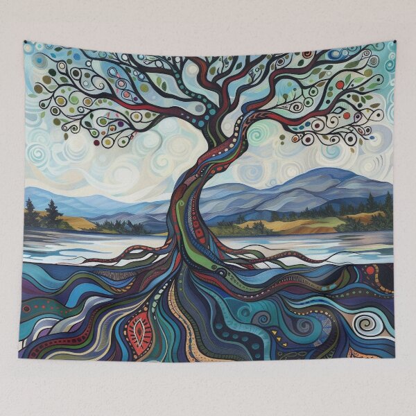 Item preview, A tree with roots that intertwine and dance in the water designed and sold by dcrc.