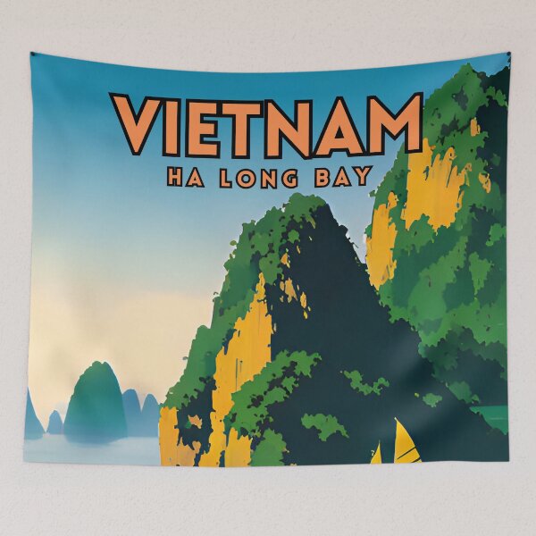 Item preview, Ha Long Bay Vietnam designed and sold by ZionPosteria.