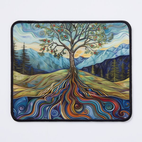 Item preview, A tree with roots that intertwine and dance in the water designed and sold by dcrc.