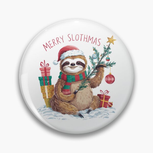 Item preview, Merry Slothmas designed and sold by PaintedPixels01.