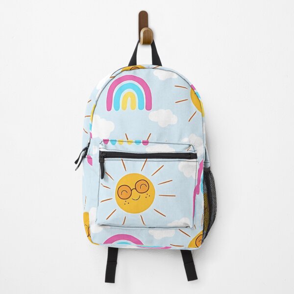Item preview, Cool suns with rainbows and clouds designed and sold by sheelaghgiombe.