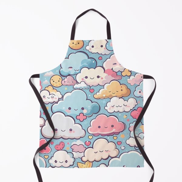 Item preview, A set of kawaii clouds designed and sold by sheelaghgiombe.