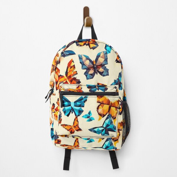 Item preview, Butterfly series printed fabric, multi crystals designed and sold by janjacbu.