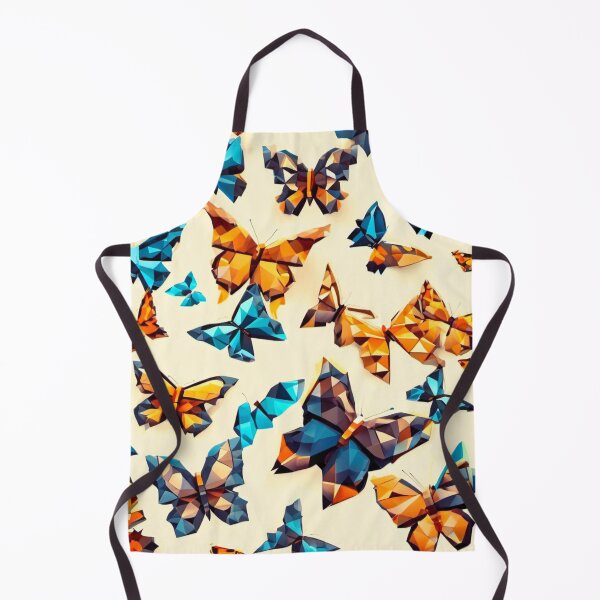 Item preview, Butterfly series printed fabric, multi crystals designed and sold by janjacbu.