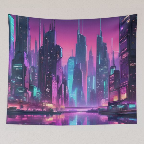 Item preview, Future city designed and sold by DebriArte.