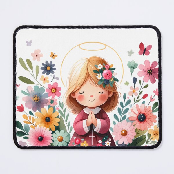 Item preview, Nursery poster Christian bible God high resolution child colorful religion faith church decor girls kids room art  designed and sold by AnnaKapustina.