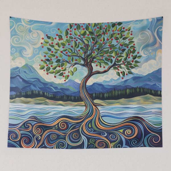 Item preview, A tree with roots that intertwine and dance in the water designed and sold by dcrc.