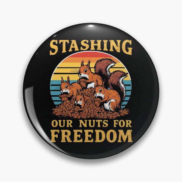 Item preview, Stashing Our Nuts for Freedom T-Shirt designed and sold by likbatonboot.