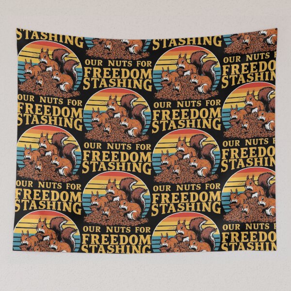 Item preview, Stashing Our Nuts for Freedom T-Shirt designed and sold by likbatonboot.