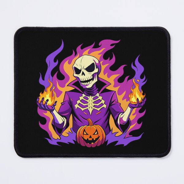 Item preview, purple fire skeleton designed and sold by JIMTOPMOY.