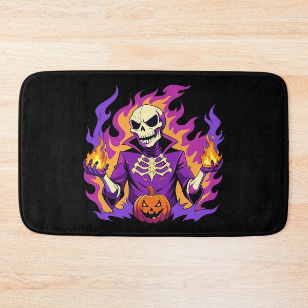 Item preview, purple fire skeleton designed and sold by JIMTOPMOY.