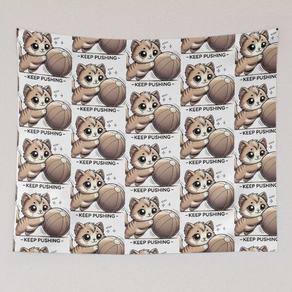 Item preview, keep pushing designed and sold by JH0816.