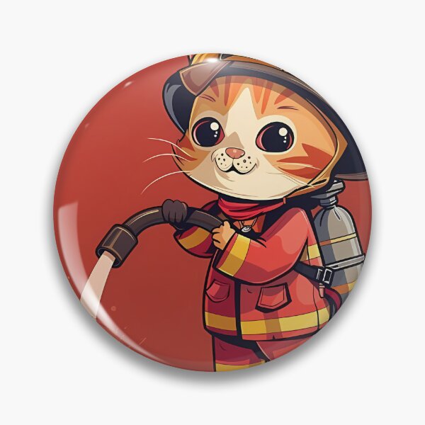 Item preview, Firepaw: The Heroic Cat of the Flames designed and sold by oksalachacok.