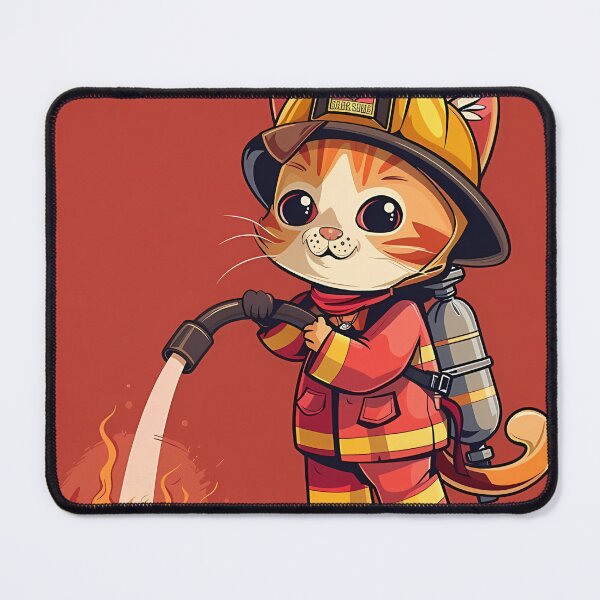 Item preview, Firepaw: The Heroic Cat of the Flames designed and sold by oksalachacok.