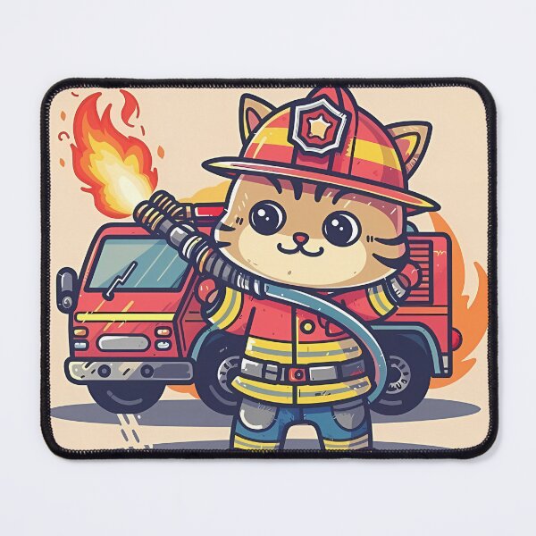 Item preview, Claws of Courage: The Firefighter Cat's Tale designed and sold by oksalachacok.