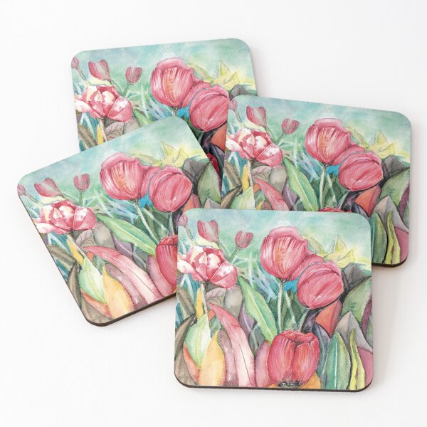 Item preview, Pattern "Tulip Garden" designed and sold by Liliana  Donato.