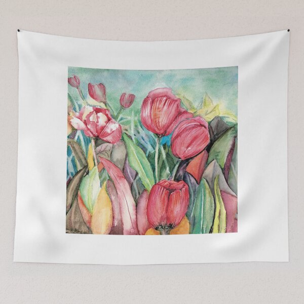 Item preview, Pattern "Tulip Garden" designed and sold by Liliana  Donato.