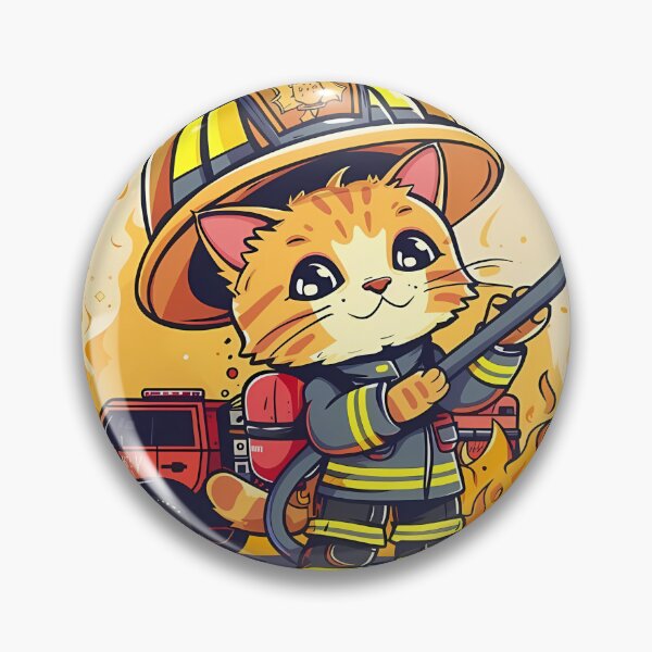 Item preview, Flame Fighter Feline designed and sold by oksalachacok.