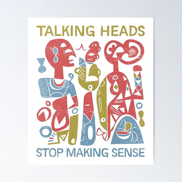 Item preview, Talking heads  designed and sold by marquezlaura89.