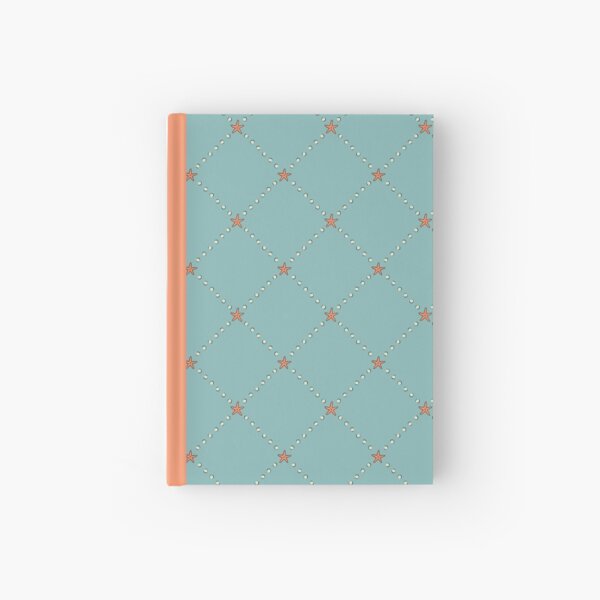 Stars ‘N Pearls in Blue Hardcover Journal
