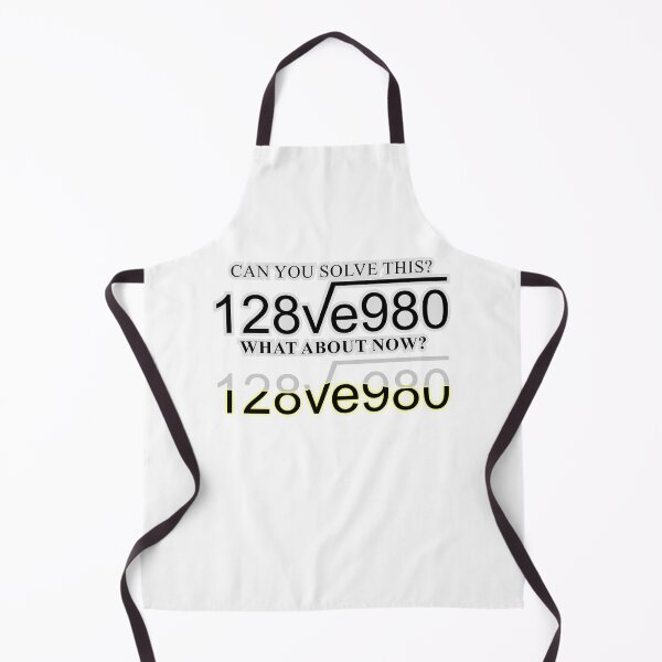 Item preview, Can you solve this? I love you designed and sold by LaughingProf.