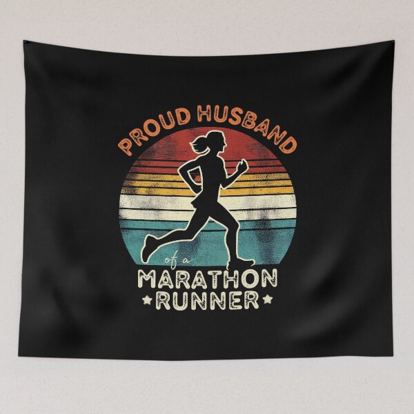 Item preview, Proud Husband of a Marathon Runner Vintage designed and sold by PantatKiller.