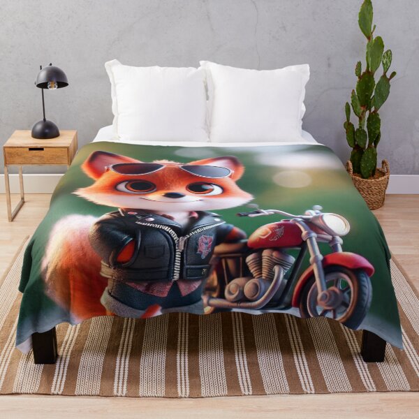 Item preview, Fox's Biker Adventure designed and sold by Sillytoe.