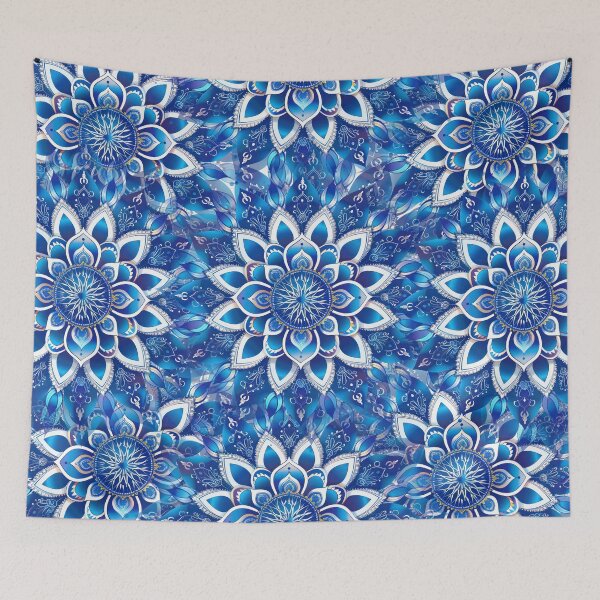 Item preview, Indigo Geometry designed and sold by aboniteblanc.