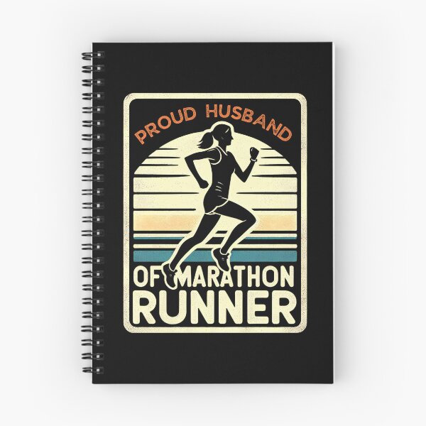 Item preview, Proud Husband of a Marathon Runner Vintage Retro Distressed designed and sold by PantatKiller.