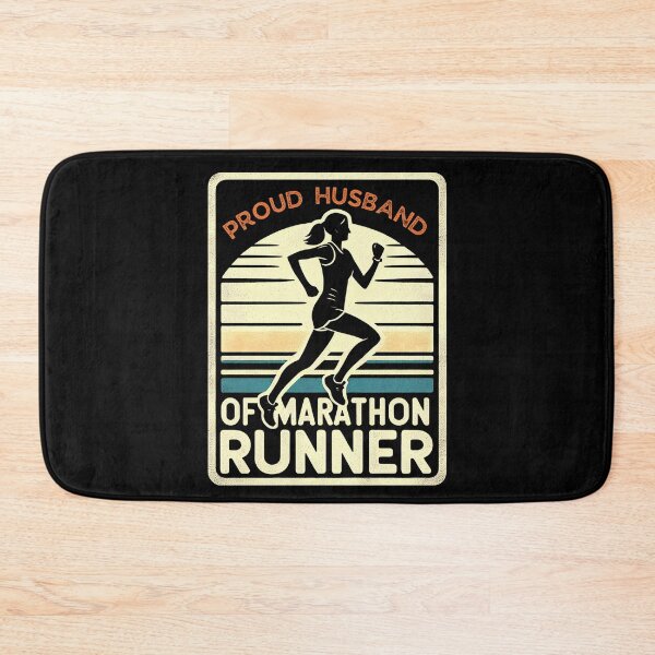 Item preview, Proud Husband of a Marathon Runner Vintage Retro Distressed designed and sold by PantatKiller.