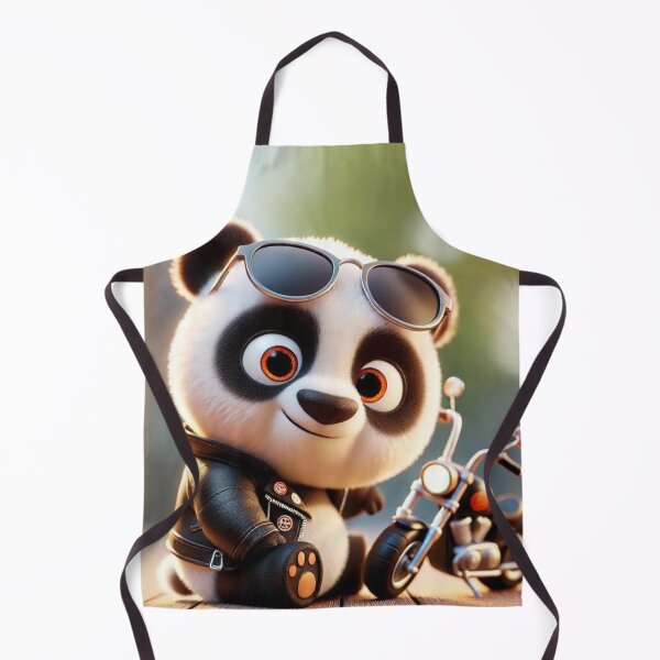 Item preview, Panda's Biker Adventure designed and sold by Sillytoe.