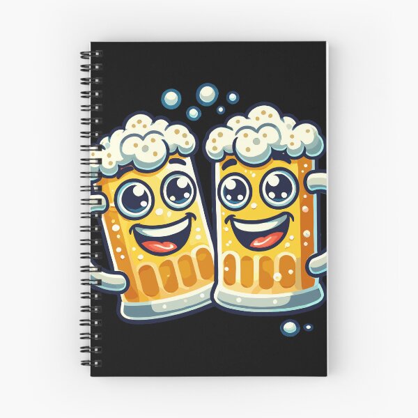 Item preview, Brew Crew: Playful Beer Mugs Toasting Together designed and sold by ArtfulHunter.